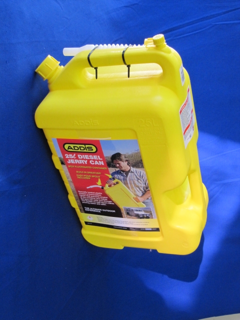 Diesel jerrycan 25 l - Plastic World